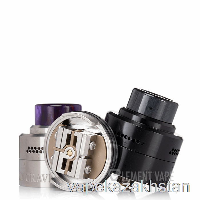 Vape Disposable Steam Crave Hadron 30mm RDSA MESH DECK - Black